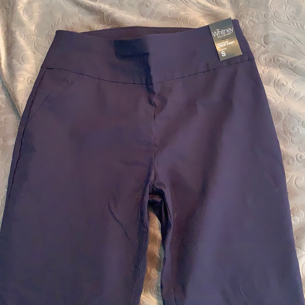 Brand New NY&Co High-waist stretch crop pant